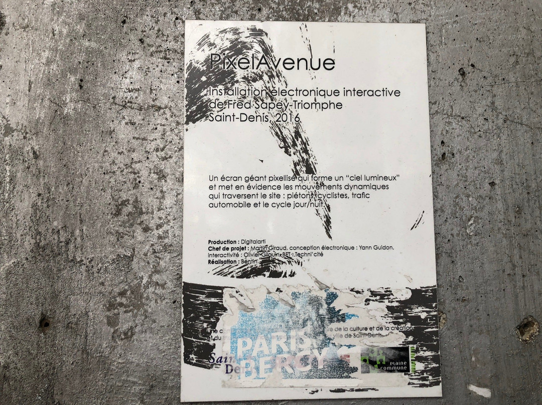 La Pixel Avenue-塞纳-圣但尼必去景点