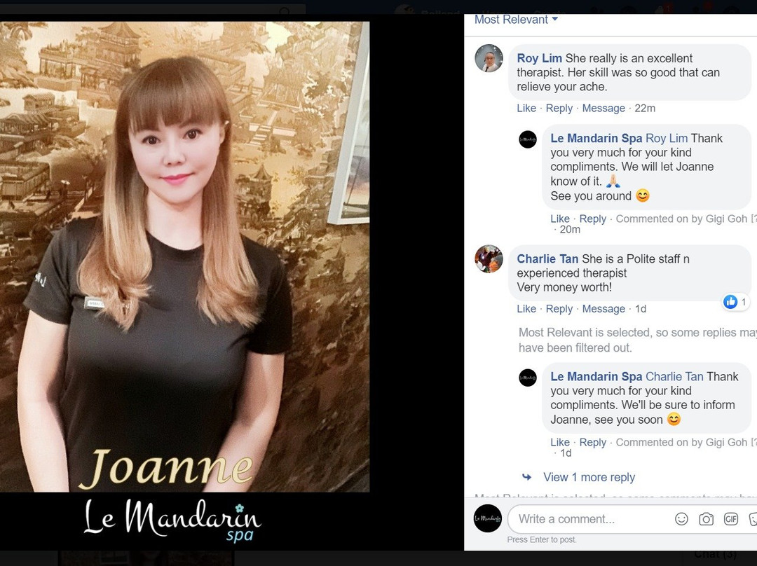 Le Mandarin Spa-新加坡必去景点