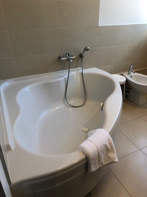 Hotel Les Pyrenees-浴室