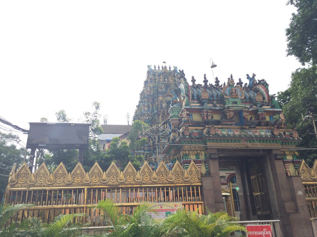 Sri Kaali Amman Hindu Temple-仰光必去景点