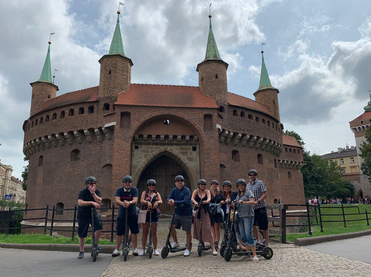 eScooters Tours-克拉科夫必去景点