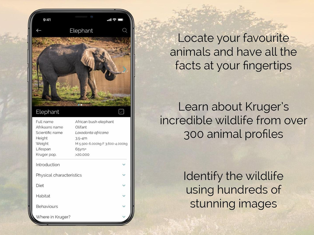 The KrugerExplorer App-司库库札必去景点