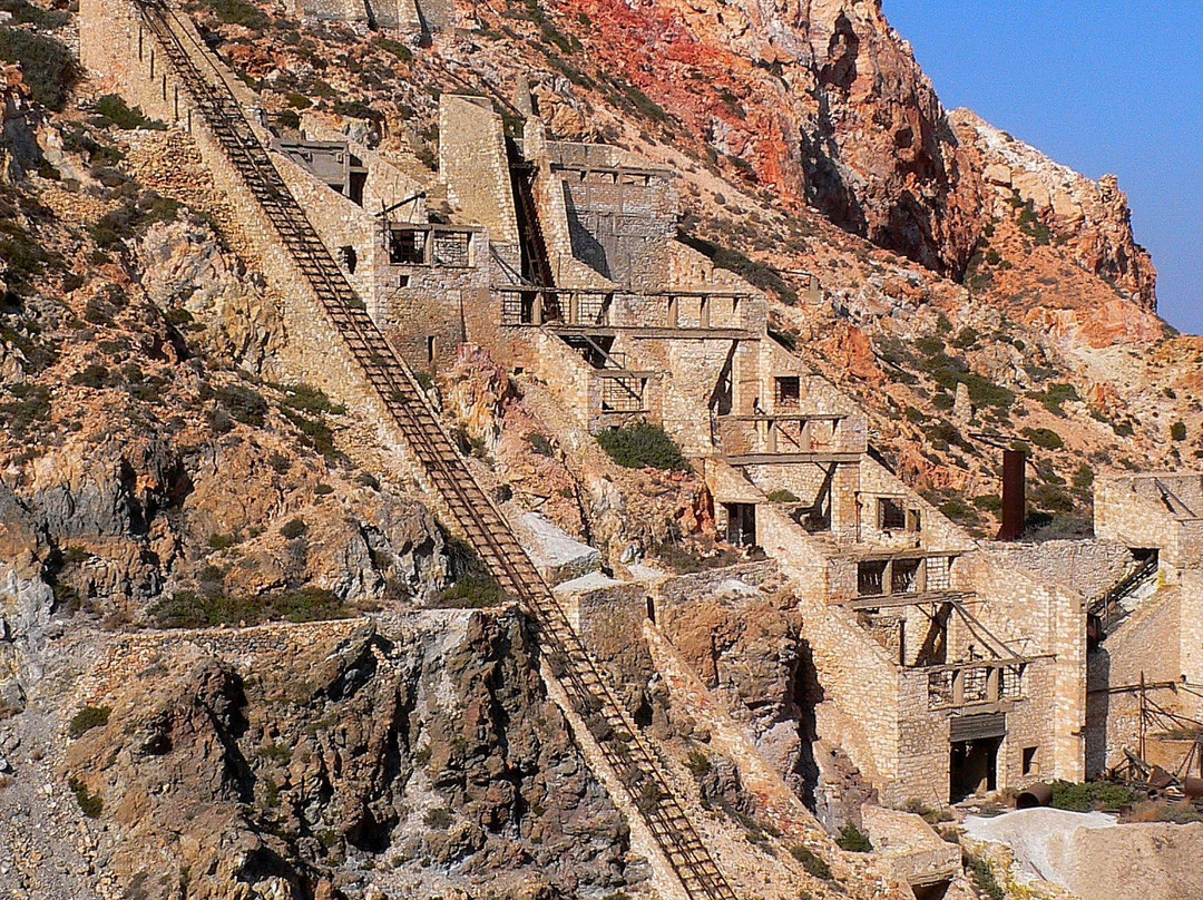 Old Sulfur Mines-米洛斯岛必去景点