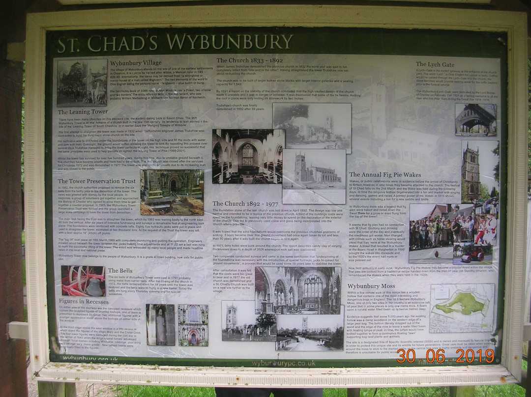 Wybunbury Tower-Nantwich必去景点