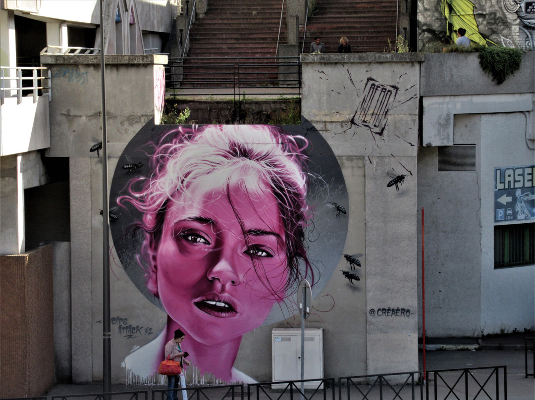 Fresque "Belle femme"景点图片