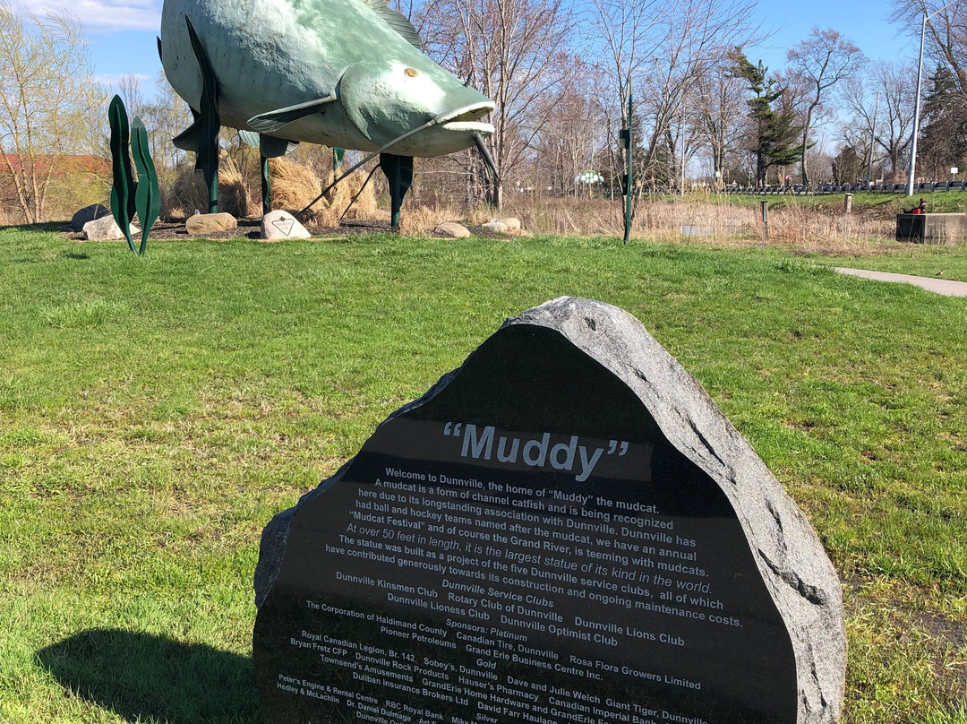 Muddy the Mudcat Statue景点图片