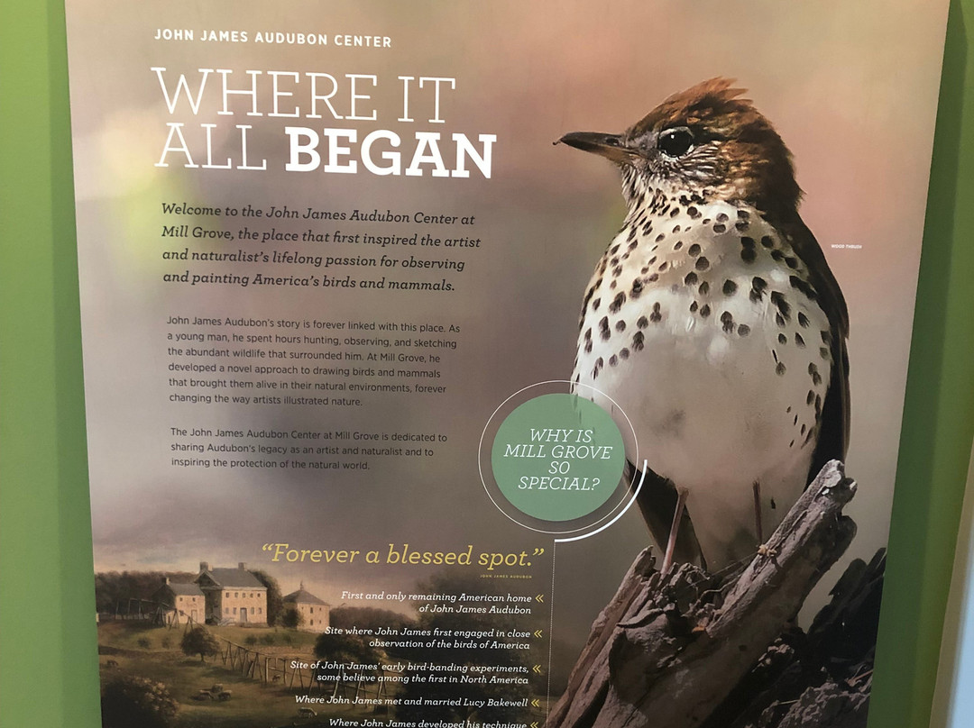 Mill Grove Mansion-Audubon必去景点