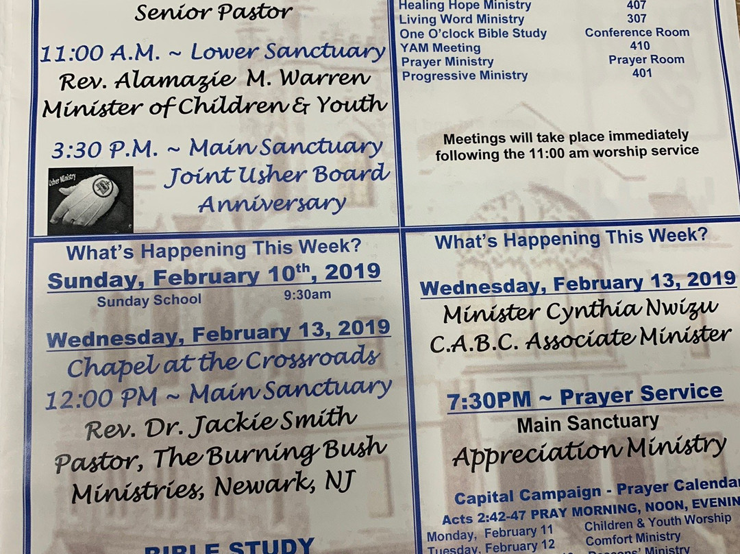 纽约修道院大街浸信会-纽约市必去景点