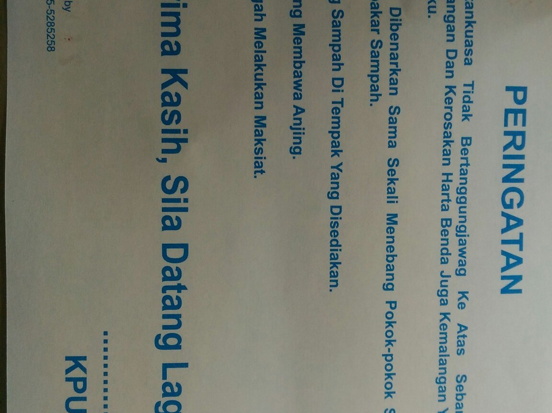 Lata Ulu Chepor-Chemor必去景点