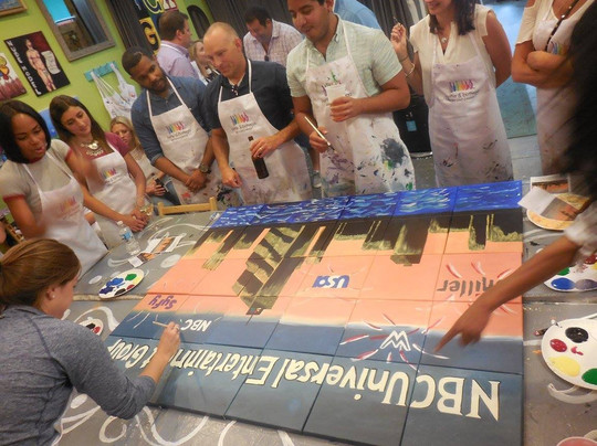 Bottle & Bottega by Painting with a Twist-芝加哥必去景点