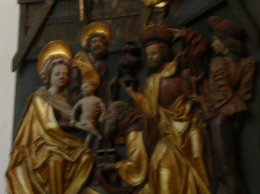Alte Grieser Pfarrkirche mit dem Altar von Michael Pacher景点图片