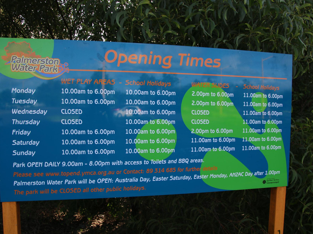Palmerston Water Park-帕默斯顿必去景点