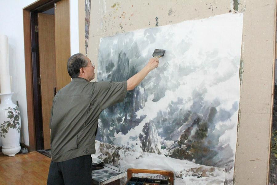 Mansudae Art Studio Gallery-平壤必去景点