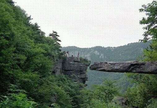 庐山天桥景点图片
