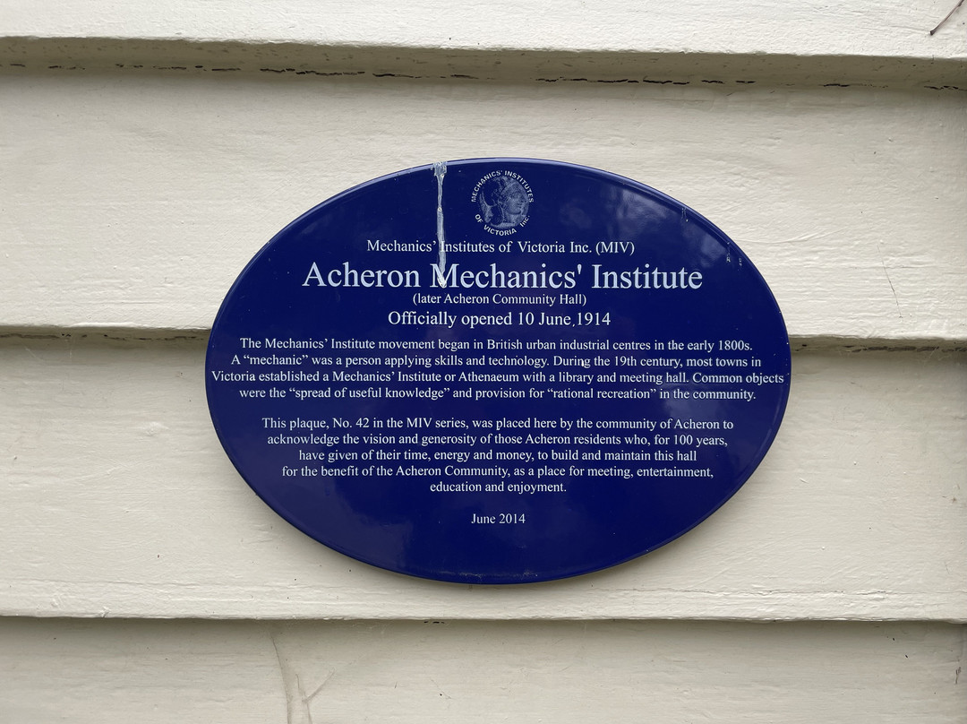 Acheron Community Hall