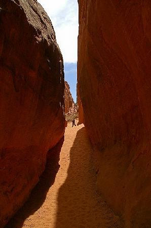 Sand Dune Arch Trail-拱门国家公园必去景点