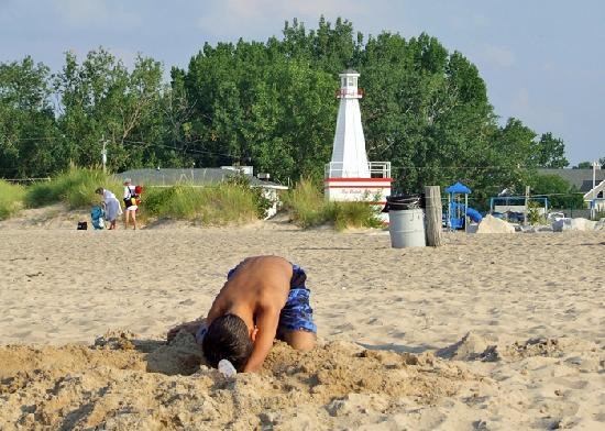 New Buffalo Public Beach-New Buffalo必去景点