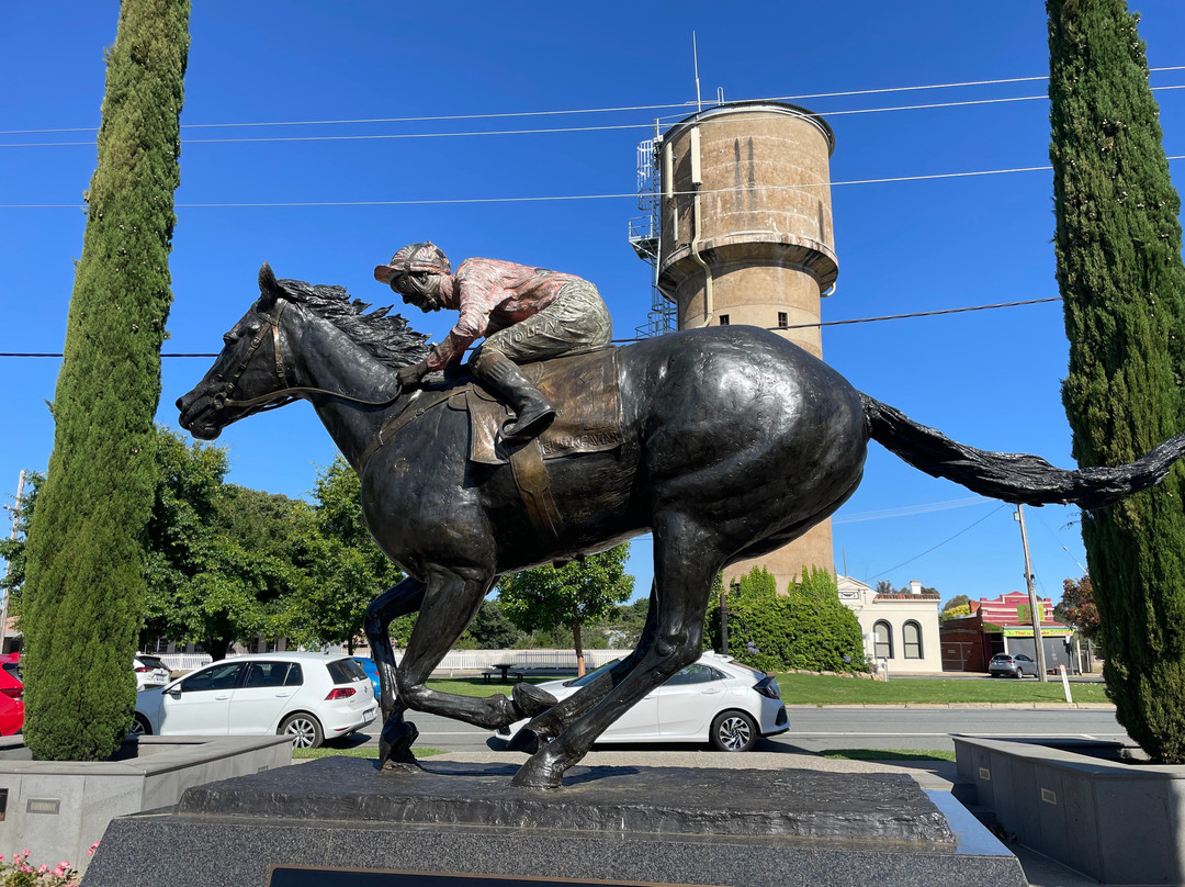 Black Caviar Statue-Nagambie必去景点