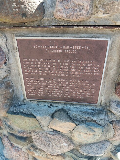 Chief Standing Proud Statue