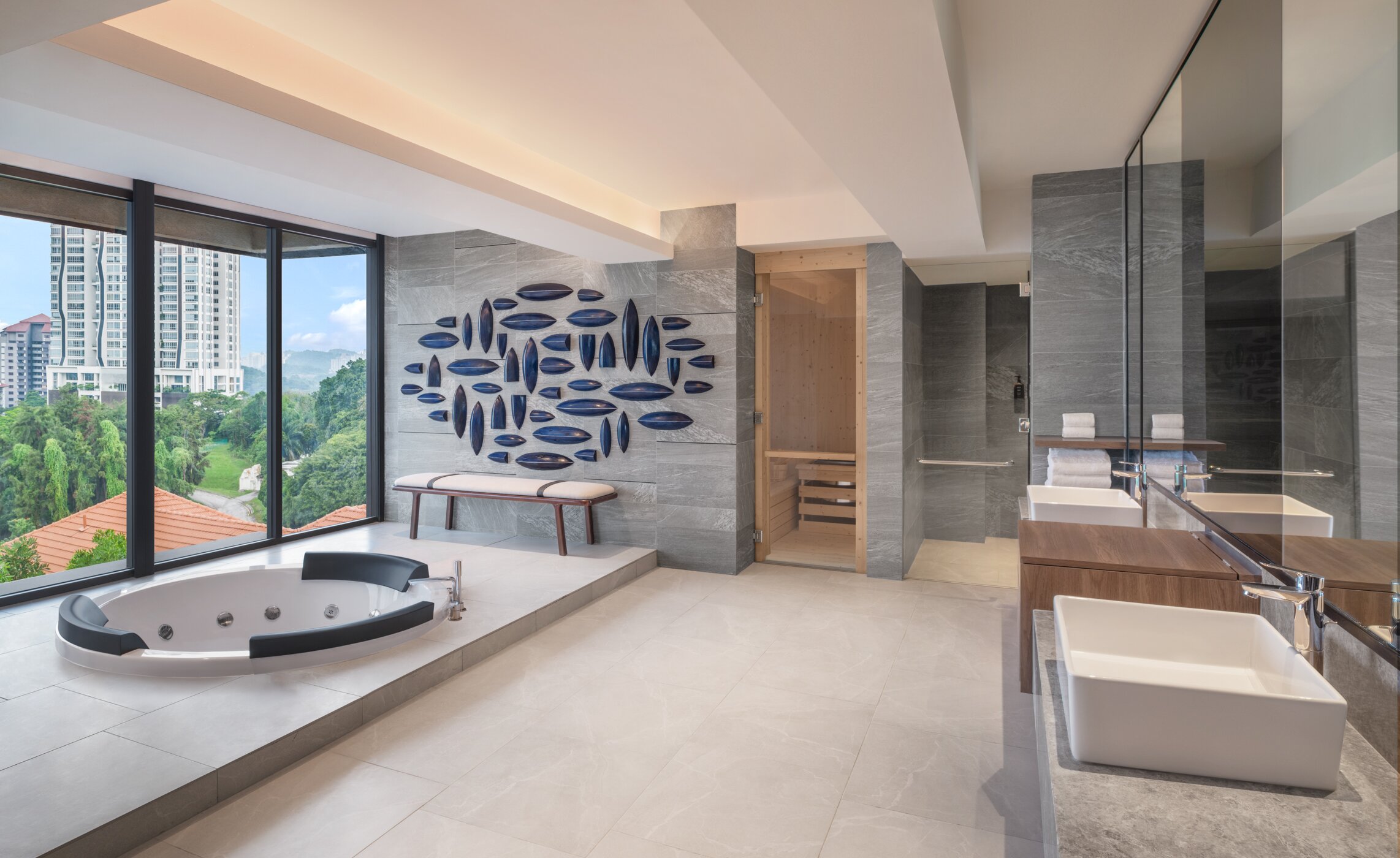 棕榈园酒店-浴室