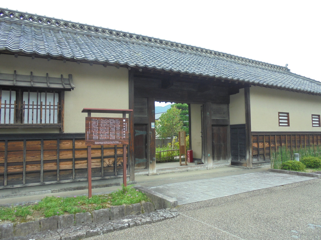 Old Shirai Residence Front Gate-长野县必去景点