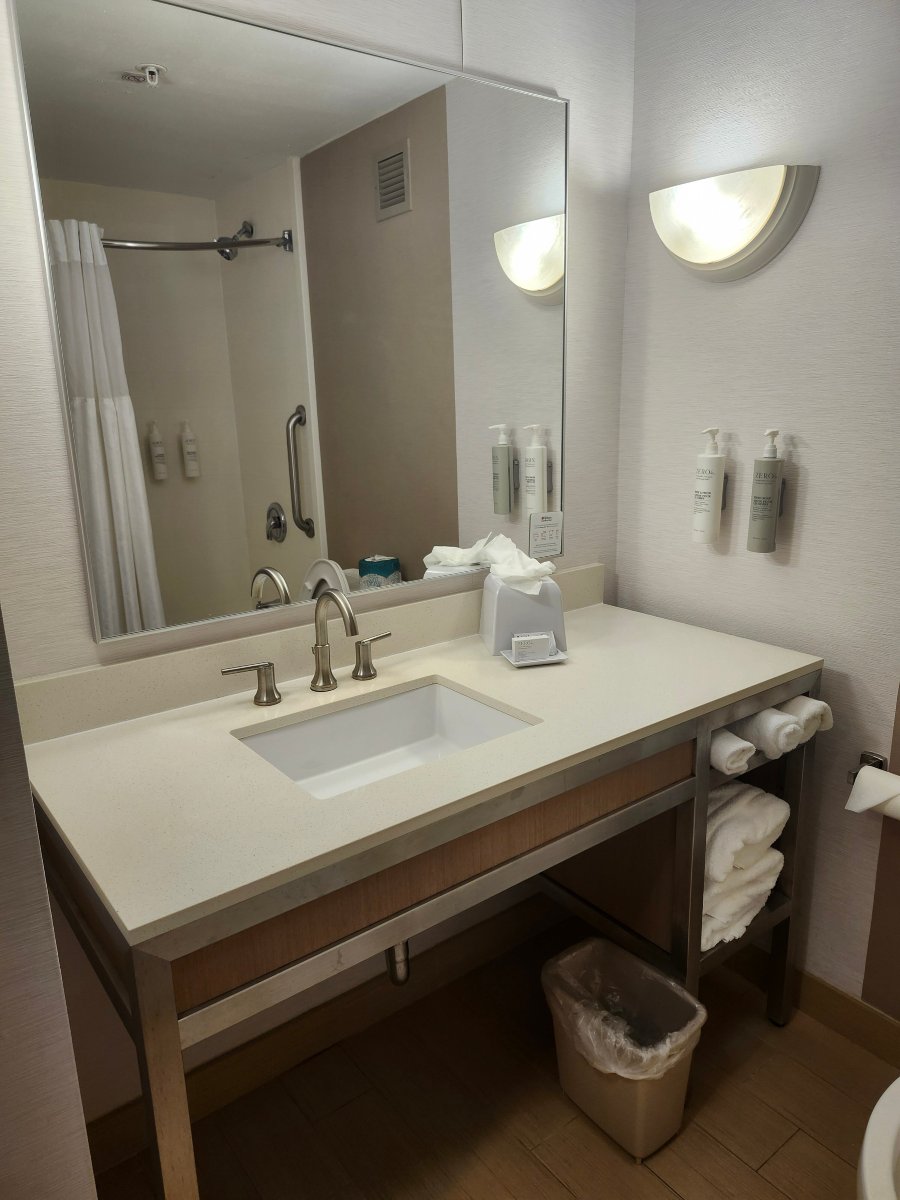 SW/米拉玛代尔劳德代尔堡希尔顿花园酒店-浴室