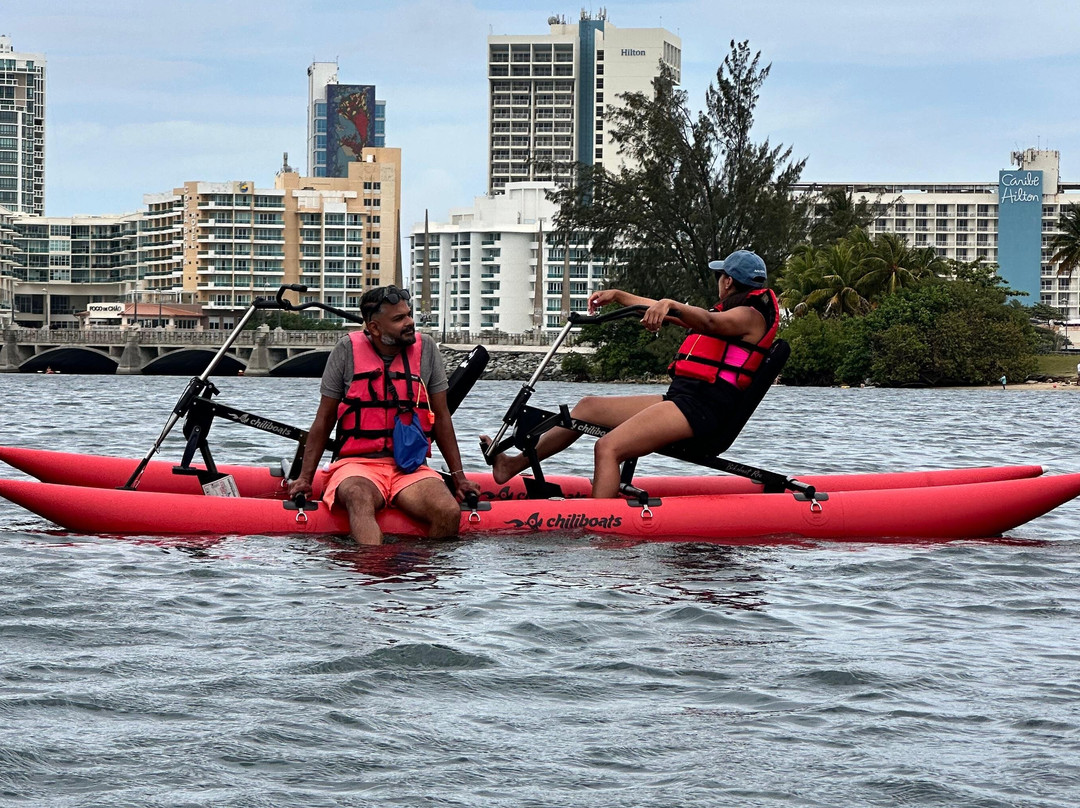 Condado Lagoon Water Bike Tour – Chiliboats-圣胡安必去景点