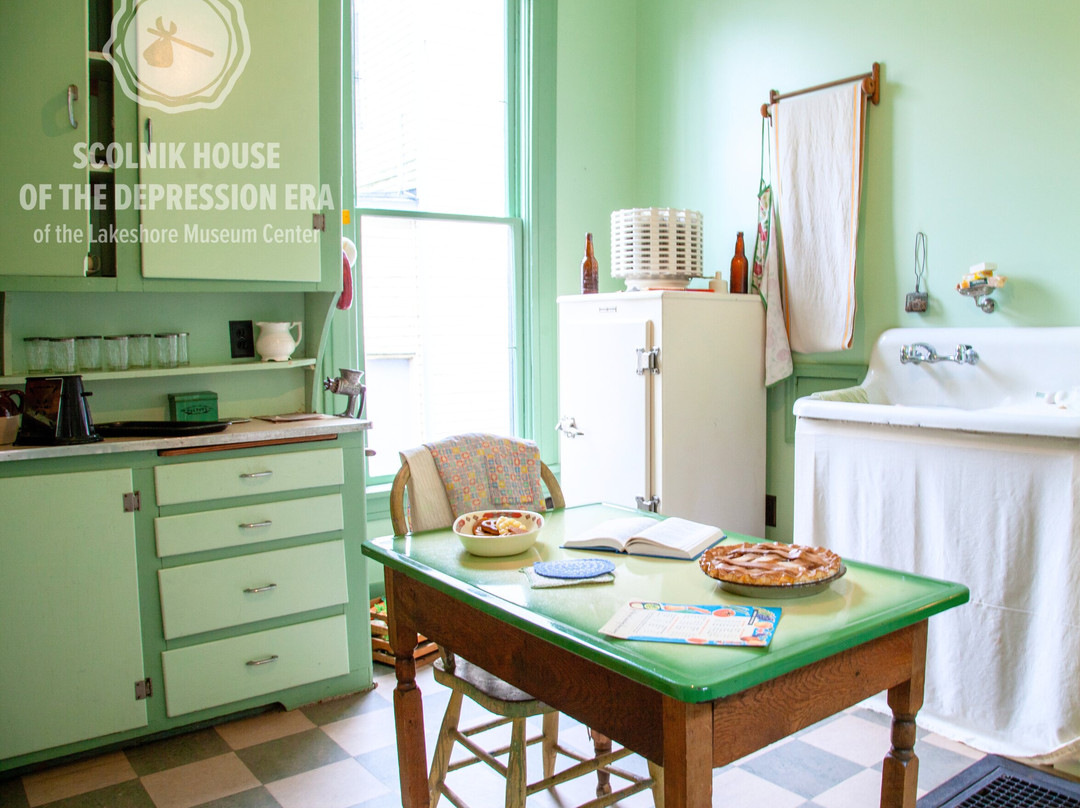 Scolnik House of the Depression Era-马斯基根必去景点