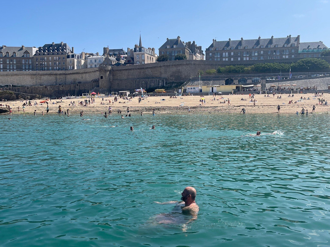 Plage de Bon-Secours-圣马洛必去景点
