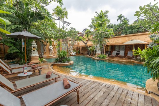 萨瓦斯德乡村酒店-泳池