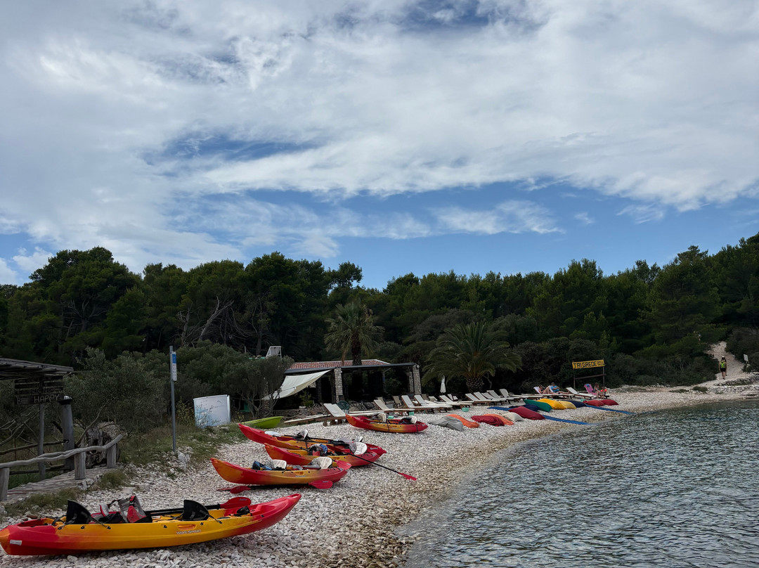 Beach Milna (hvar)-赫瓦尔必去景点