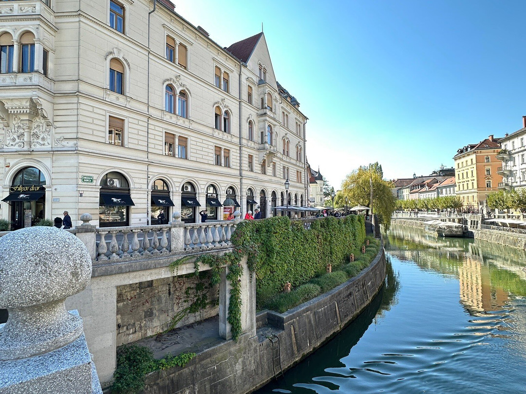 River Ljubljanica Kanal-卢布尔雅那必去景点