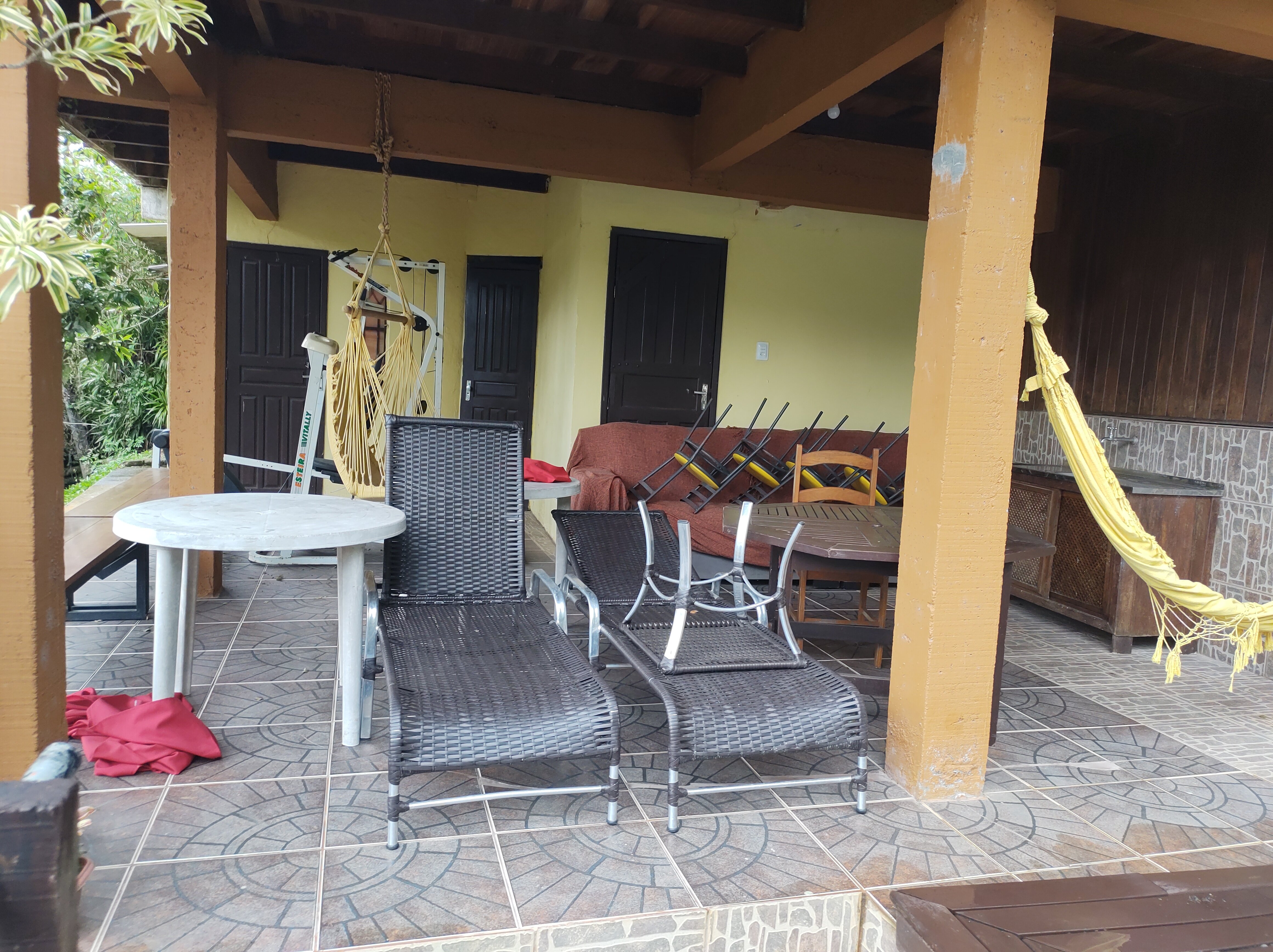 Pousada Colibri Serrano-泳池