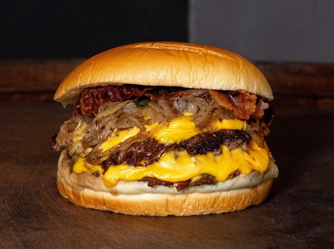 Mr. Fib The First Black Angus Smash Burger
