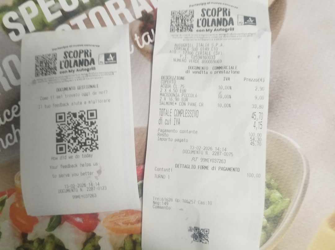 Autogrill Ceriale Sud