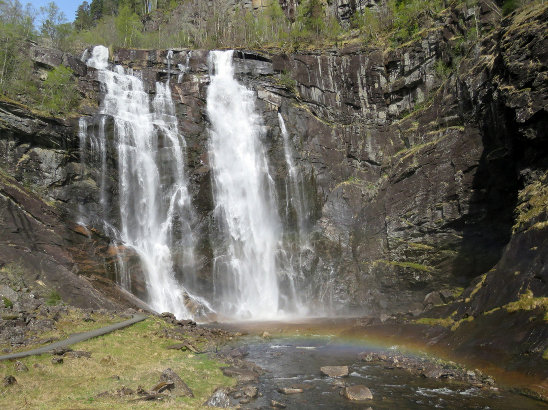 Skjervsfossen Waterfall-Granvin必去景点