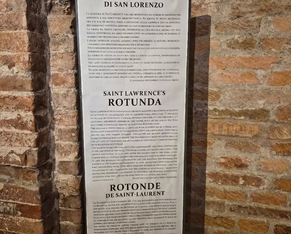 Rotonda di San Lorenzo-曼托瓦必去景点
