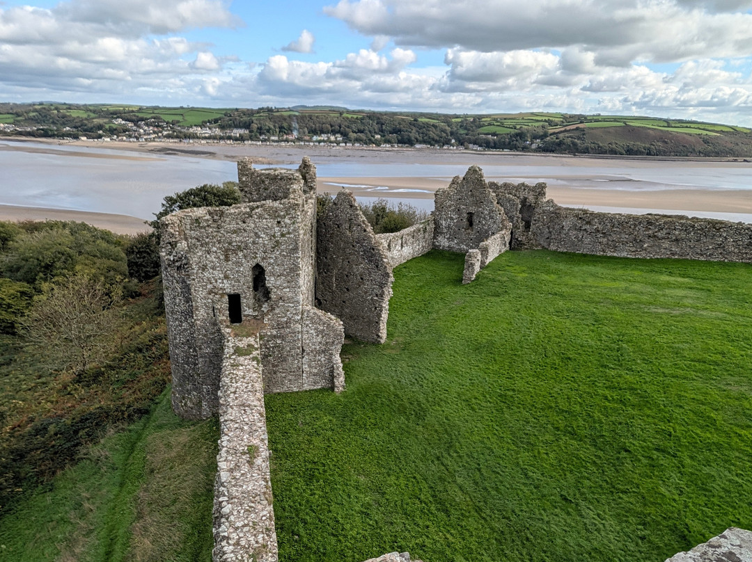 Llansteffan Castle-Llansteffan必去景点
