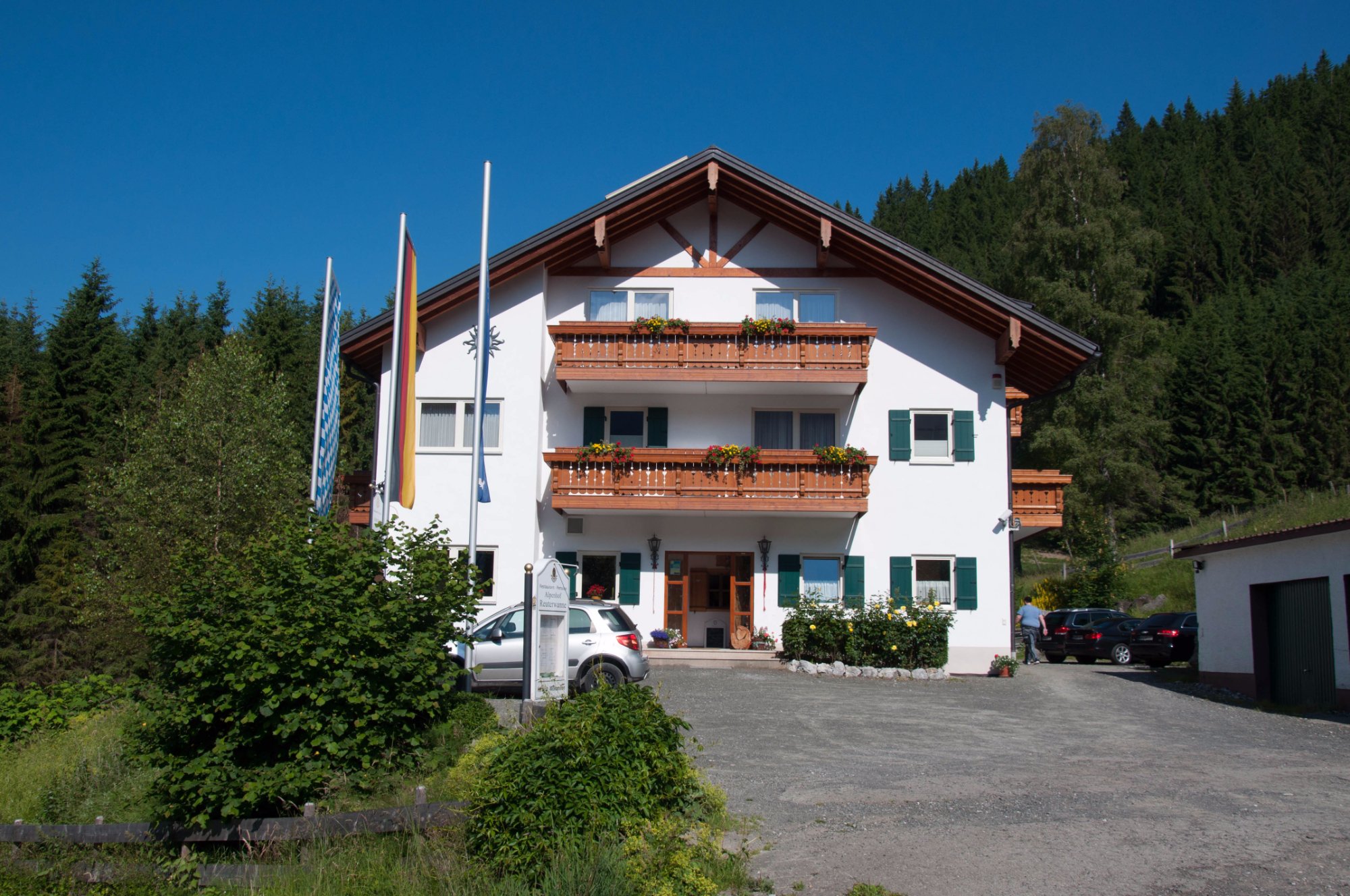 Hotel Alpenhof Reuterwanne-浴室