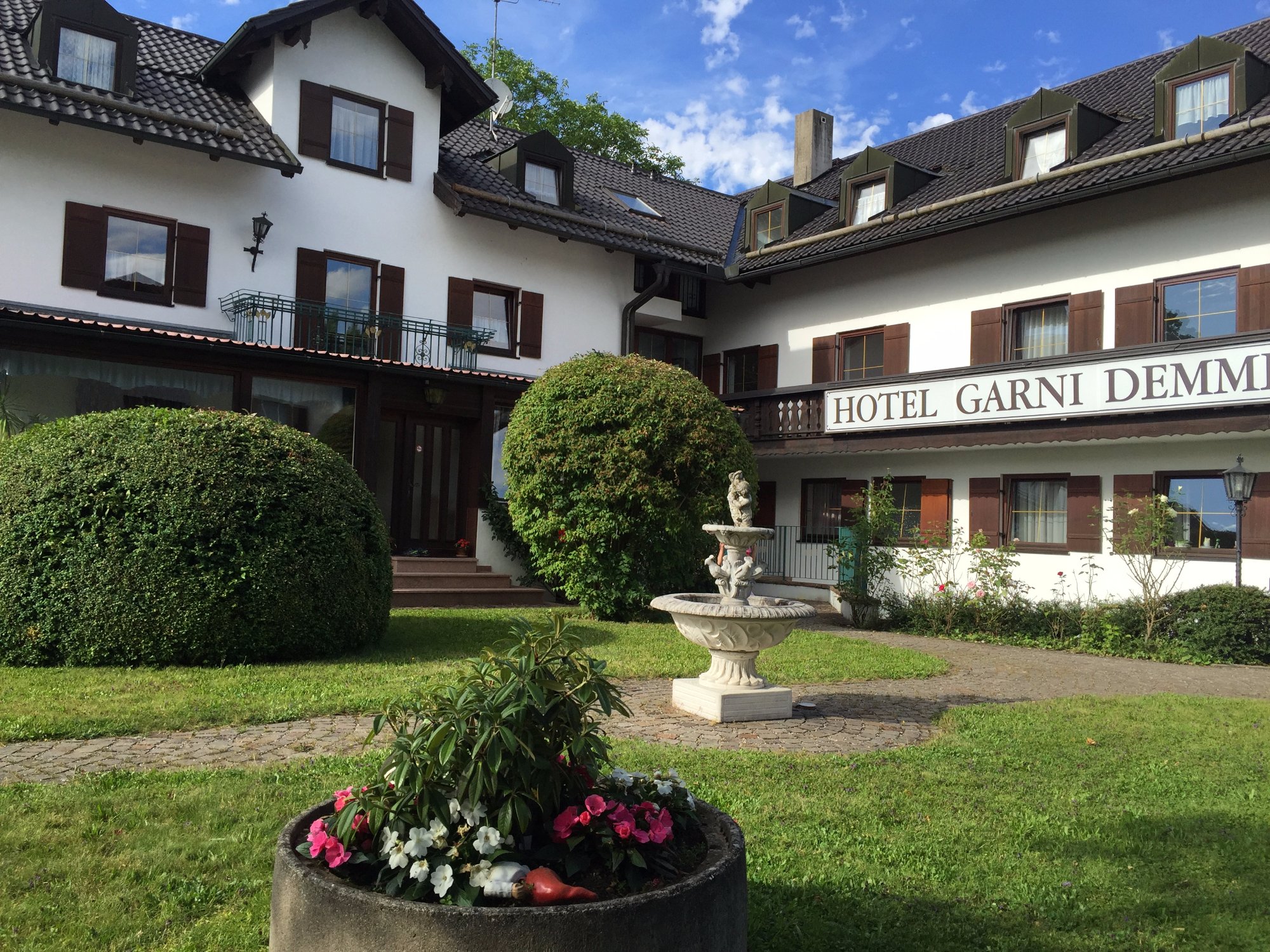 Hotel Garni Demmel-浴室