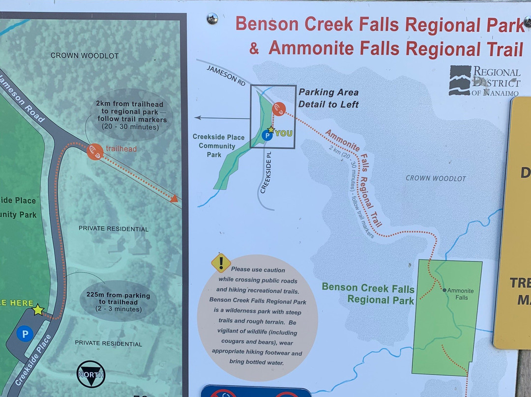 Ammonite Falls-纳奈莫必去景点