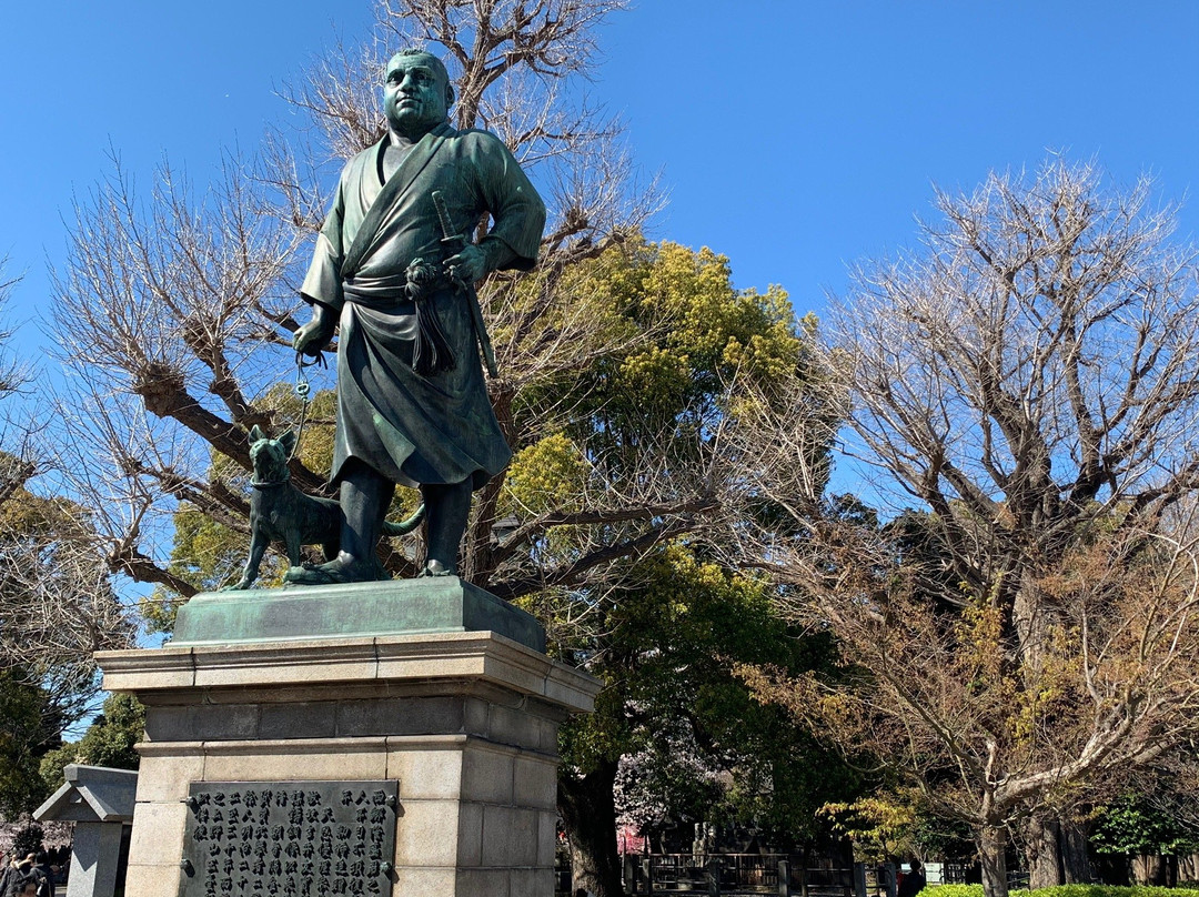 Saigo Takamori Statue-Uenokoen必去景点