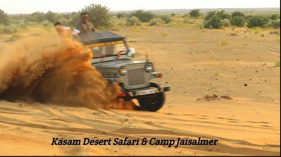 Jeep Safari Sam Sand Dunes Jaisalmer景点图片