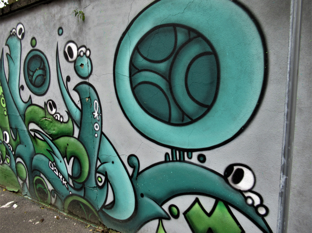 Fresque "Bouquet verdoyant"景点图片
