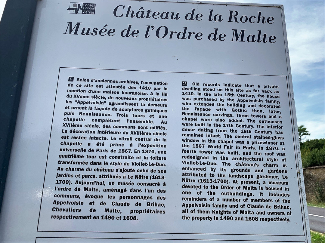 Château de La Roche-Magne必去景点