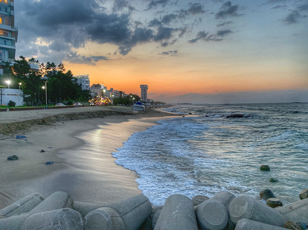 Gangmun Beach-江陵市必去景点