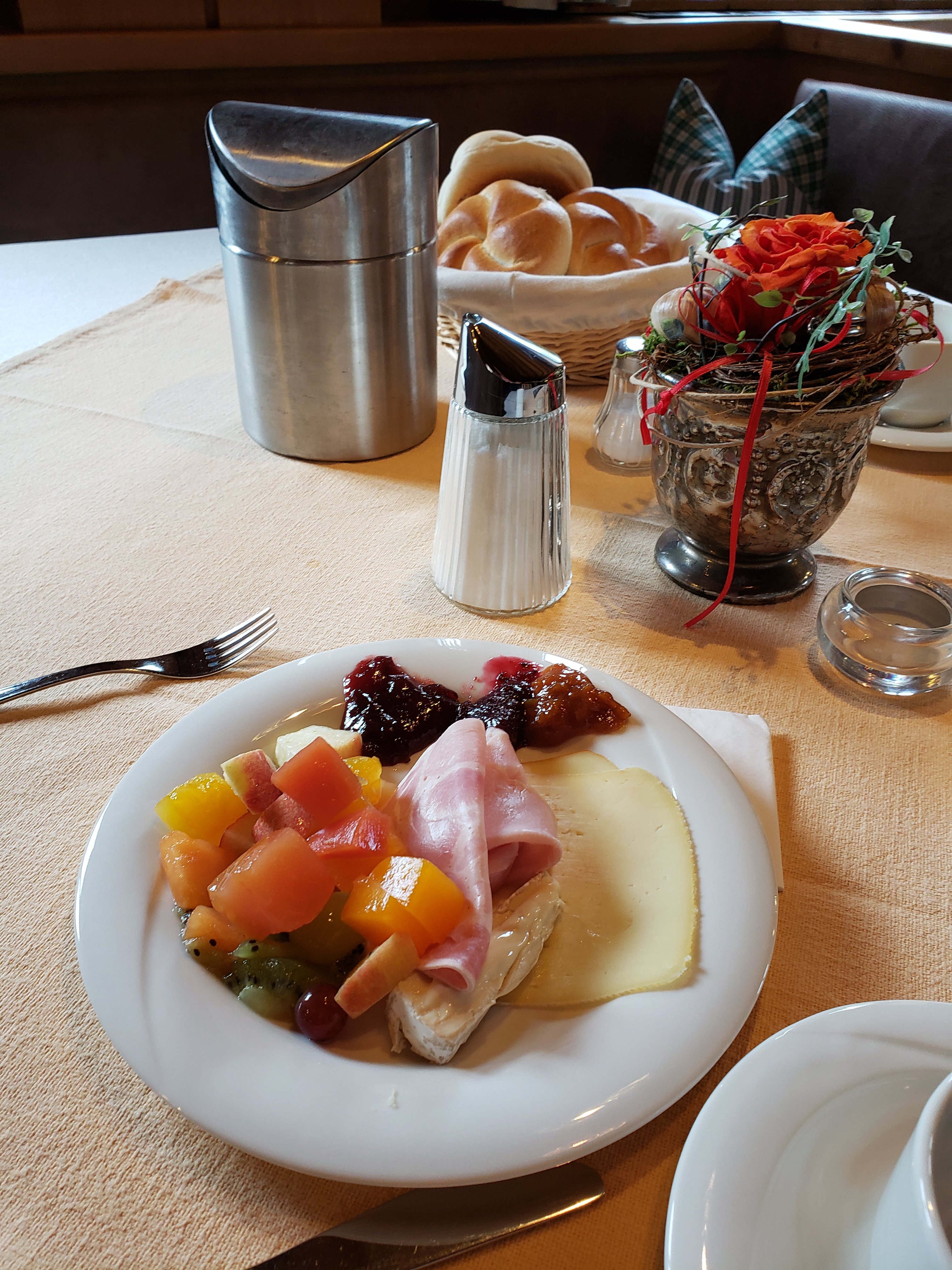 Berghof Pension Wiesfleck-餐饮