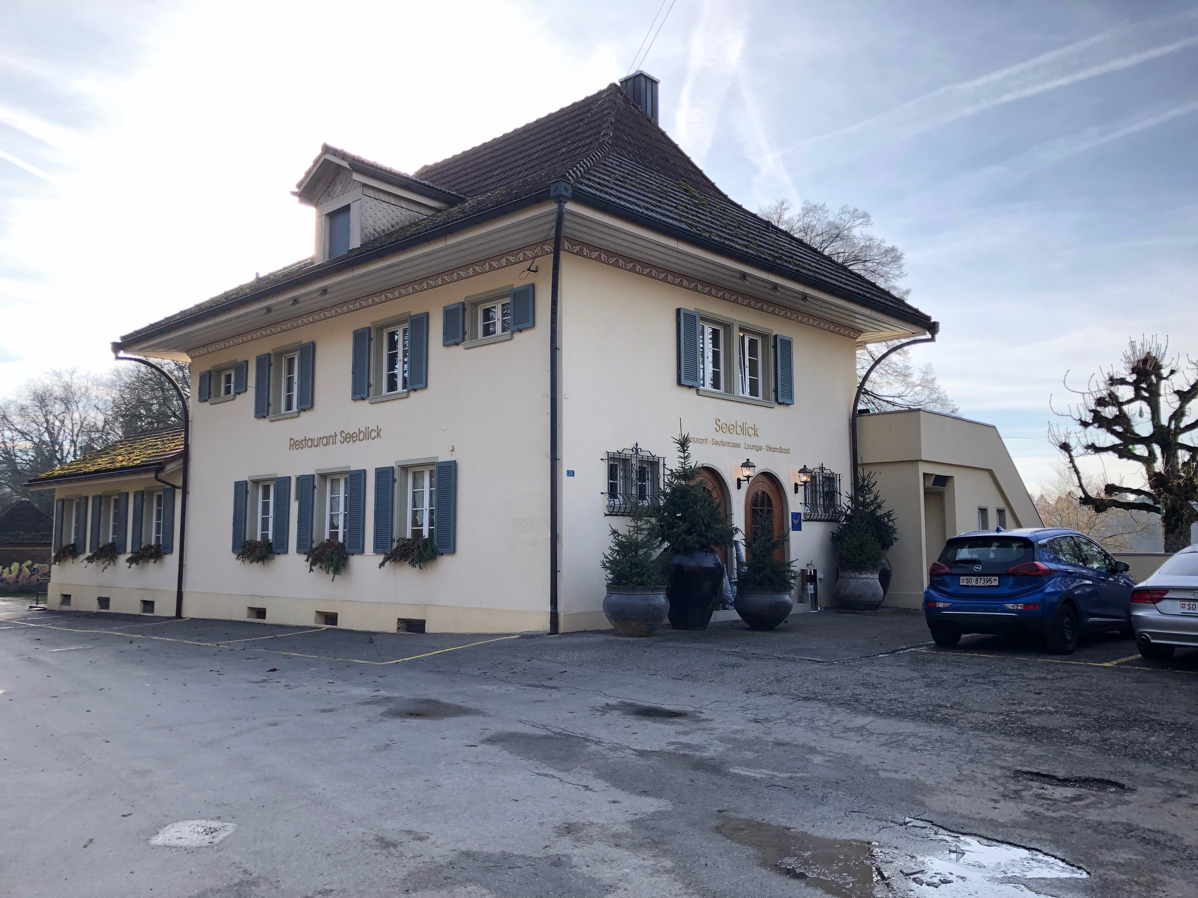 Seeblick am Burgäeschisee-浴室