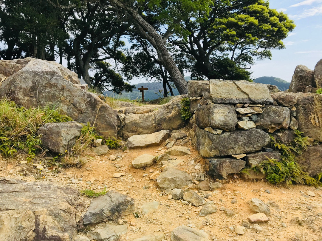 Shimizuyama Castle Ruins-对马市必去景点