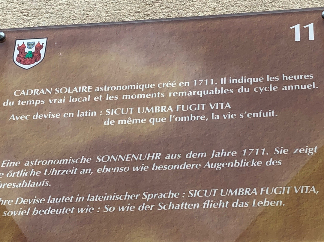 Cadran Solaire景点图片